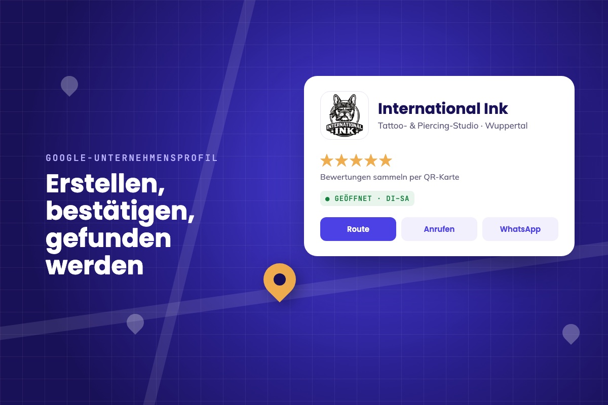 Titelbild: Google-Unternehmensprofil erstellen: Die häufigsten Probleme und wie du sie löst