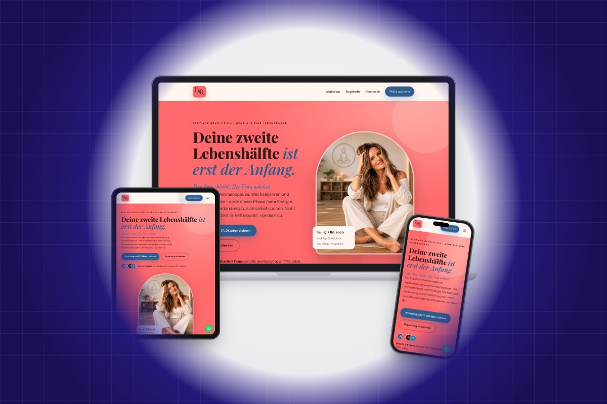 Titelbild: Workshop bewerben: So füllst du deine Plätze mit einer Event-Website